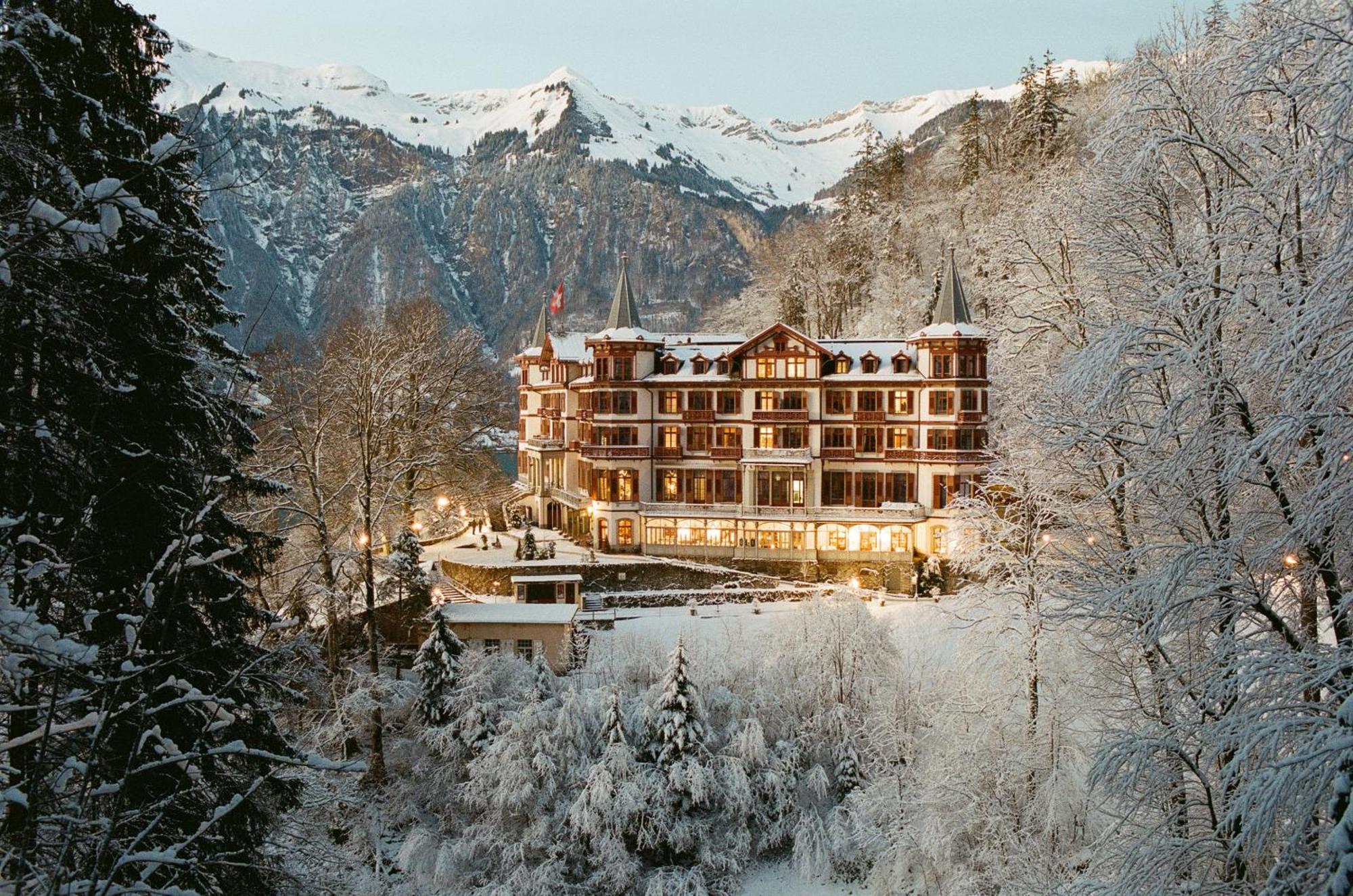 Grandhotel Giessbach Brienz  Exterior foto