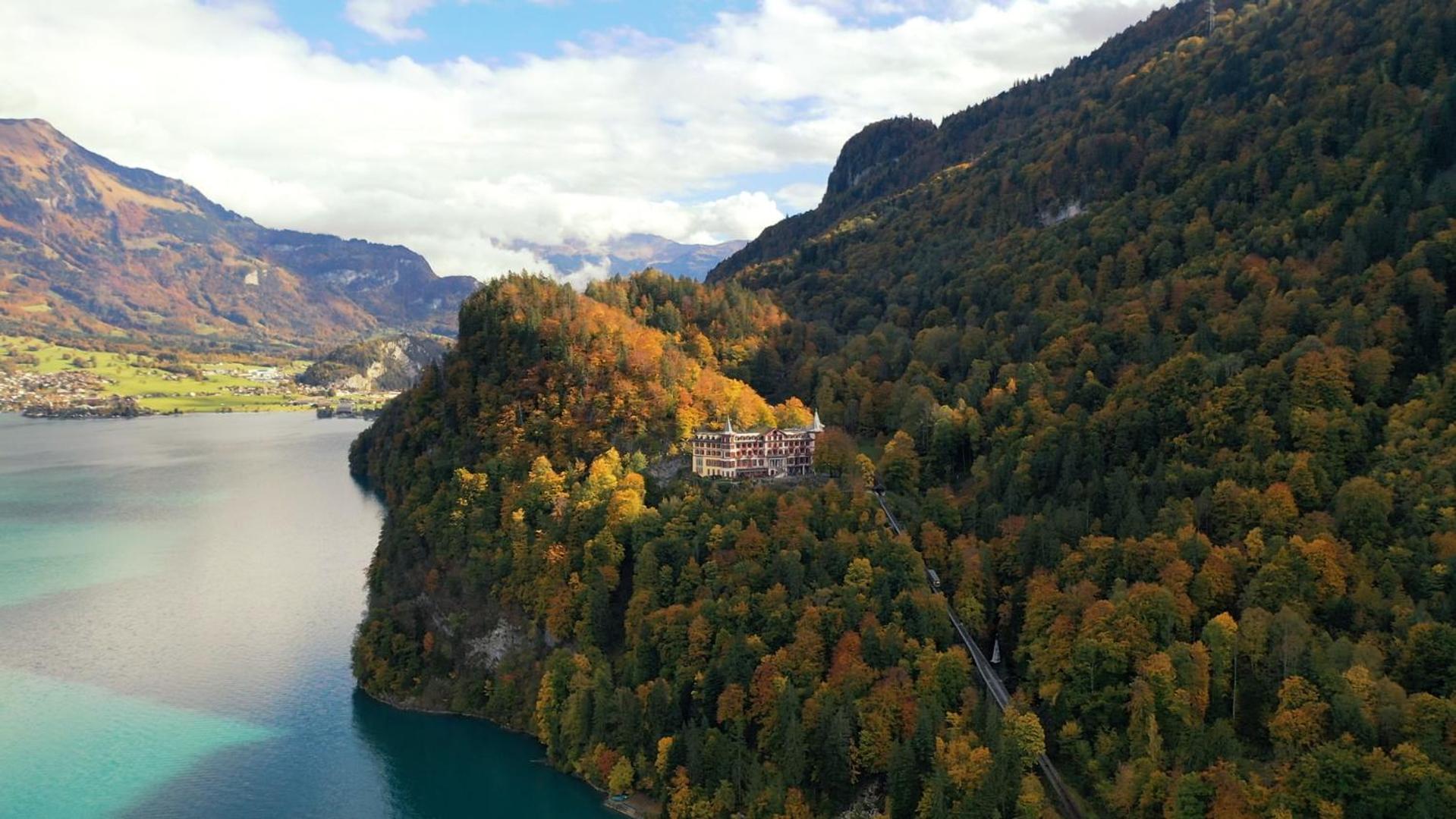 Grandhotel Giessbach Brienz  Exterior foto